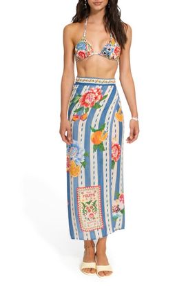 Agua Bendita Agua Bendita Zinna Basket Cover-Up Sarong