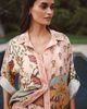Agua Bendita Chrissy Linen Blend Buttondown Shirt - 1