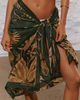 Agua Bendita Jungle Luxe Bird Cotton Silk Sarong - 2
