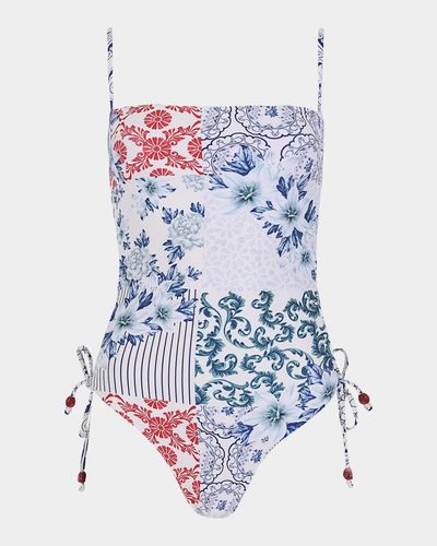 Agua Bendita Mariel Tie-Side One-Piece Swimsuit