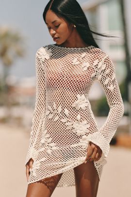 Agua Bendita Rosetta Mini Dress