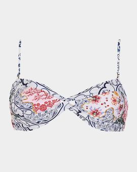 Agua Bendita Stacy Celinna Twist-Front Bikini Top