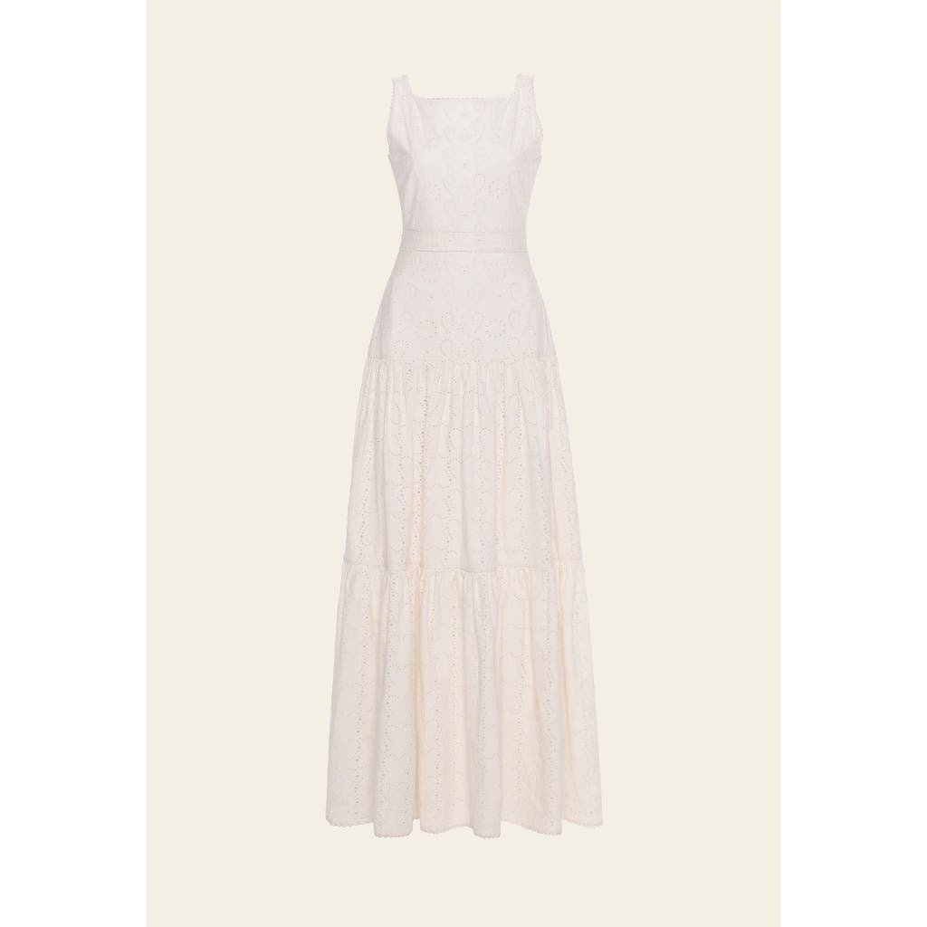 Agua by Agua Bendita Agua by Agua Bendita Abeja Playa Maxi Cotton Dress