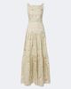 Agua by Agua Bendita Agua by Agua Bendita Abeja printed tiered linen maxi dress - 1