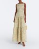 Agua by Agua Bendita Agua by Agua Bendita Abeja printed tiered linen maxi dress - 2