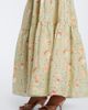 Agua by Agua Bendita Agua by Agua Bendita Abeja printed tiered linen maxi dress - 4