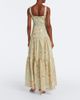 Agua by Agua Bendita Agua by Agua Bendita Abeja printed tiered linen maxi dress - 5