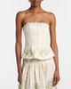 Agua by Agua Bendita Agua by Agua Bendita Abelia Anhelo floral linen corset - 2
