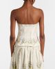Agua by Agua Bendita Agua by Agua Bendita Abelia Anhelo floral linen corset - 4