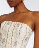 Agua by Agua Bendita Agua by Agua Bendita Abelia floral embroidered linen corset - 3