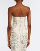 Agua by Agua Bendita Agua by Agua Bendita Abelia floral embroidered linen corset - 4