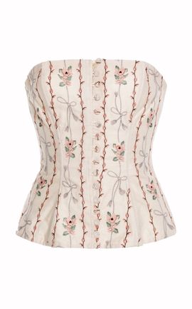 Agua by Agua Bendita Agua by Agua Bendita Abelia Navegante Linen Top