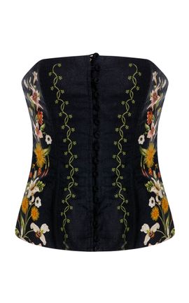 Agua by Agua Bendita Agua by Agua Bendita Abelia Tristan Linen Top