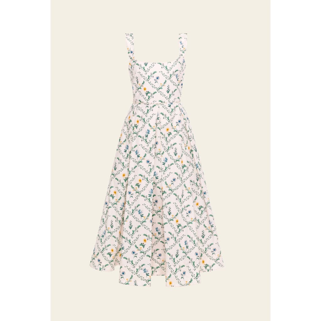 Agua by Agua Bendita Agua by Agua Bendita Alcaparra Brisa Midi Dress
