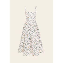 Agua by Agua Bendita Agua by Agua Bendita Alcaparra Brisa Midi Dress