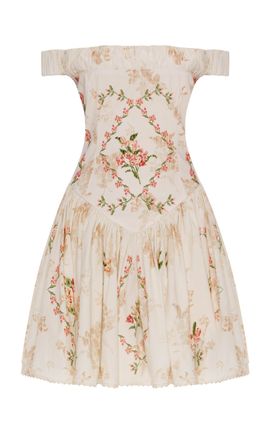 Agua by Agua Bendita Agua by Agua Bendita Arpa OfftheShoulder Cotton Mini Dress