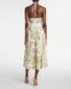 Agua by Agua Bendita Agua by Agua Bendita Balsa Anhelo floral linen midi dress - 6