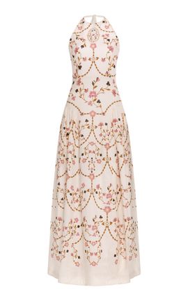 Agua by Agua Bendita Agua by Agua Bendita Balsa Hechizo Linen Maxi Dress