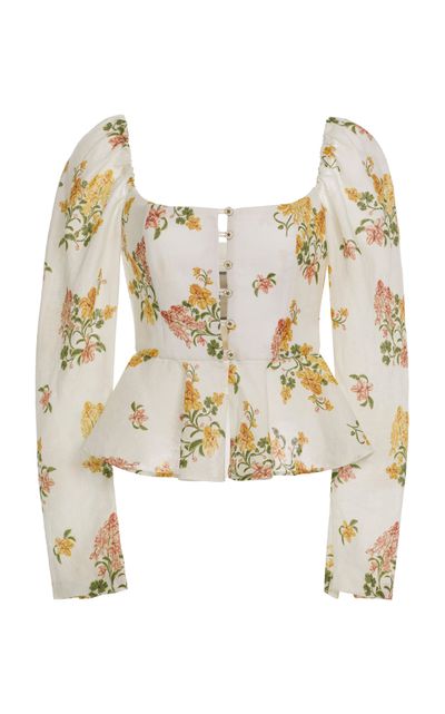Agua by Agua Bendita Agua by Agua Bendita Bromelia Floral Top
