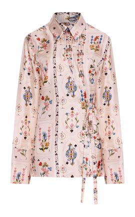Agua by Agua Bendita Agua by Agua Bendita Castillo Hechizo Silk Top