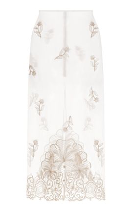 Agua by Agua Bendita Agua by Agua Bendita Chlorella Tristan Silk Maxi Skirt