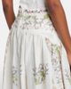Agua by Agua Bendita Agua by Agua Bendita Curua floral linen midi skirt - 5