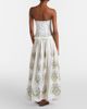 Agua by Agua Bendita Agua by Agua Bendita Curua floral linen midi skirt - 6