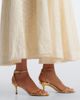 Agua by Agua Bendita Agua by Agua Bendita Delta broderie anglaise cotton maxi skirt - 4