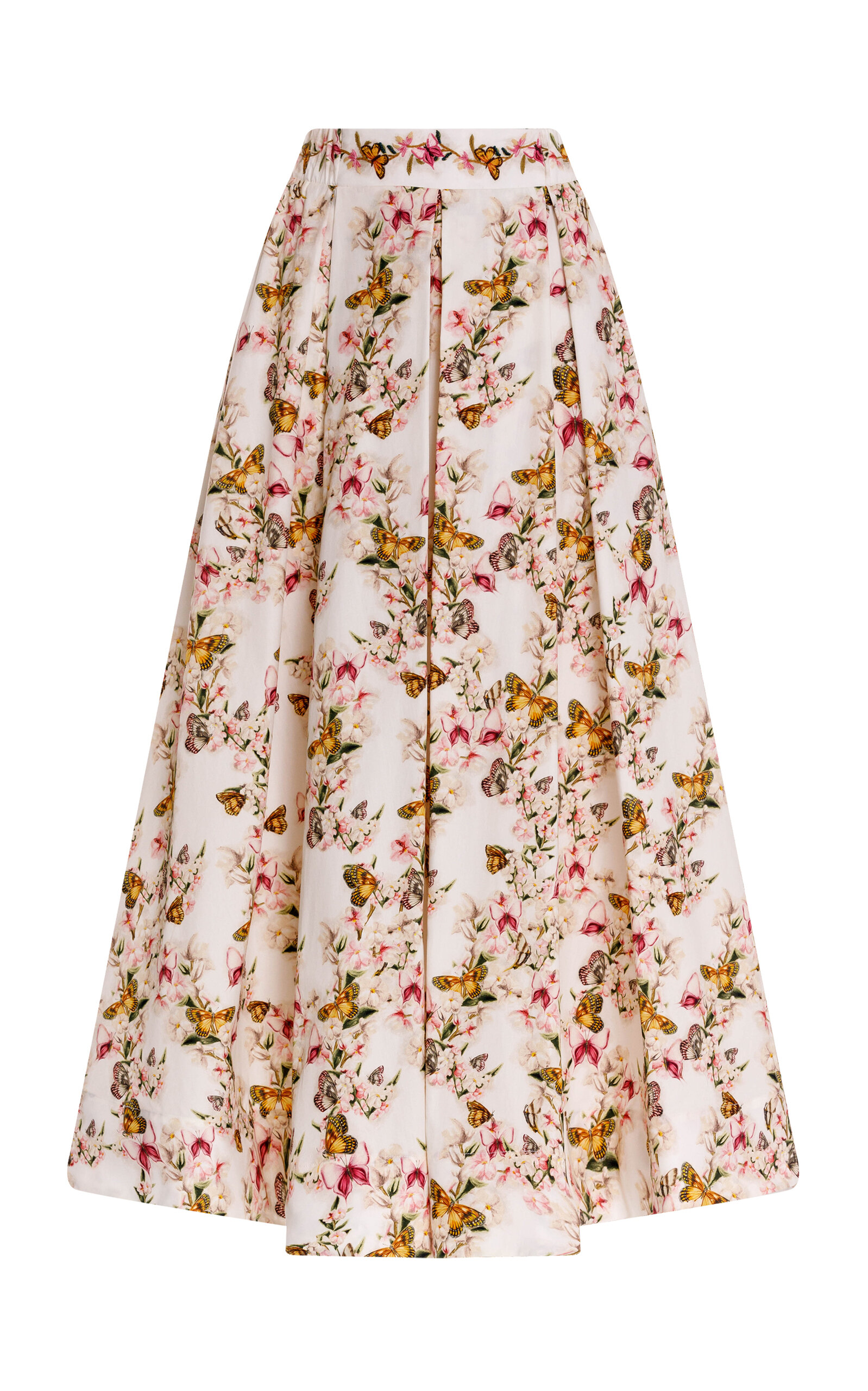 Agua by Agua Bendita Agua by Agua Bendita Delta Orquidea Cotton Maxi Skirt