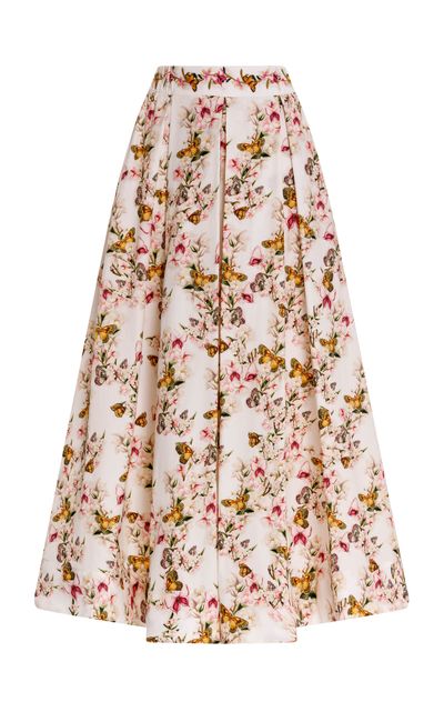 Agua by Agua Bendita Agua by Agua Bendita Delta Orquidea Cotton Maxi Skirt