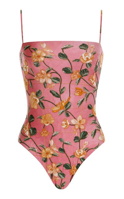 Agua by Agua Bendita Agua by Agua Bendita Durazno Castillo OnePiece Swimsuit