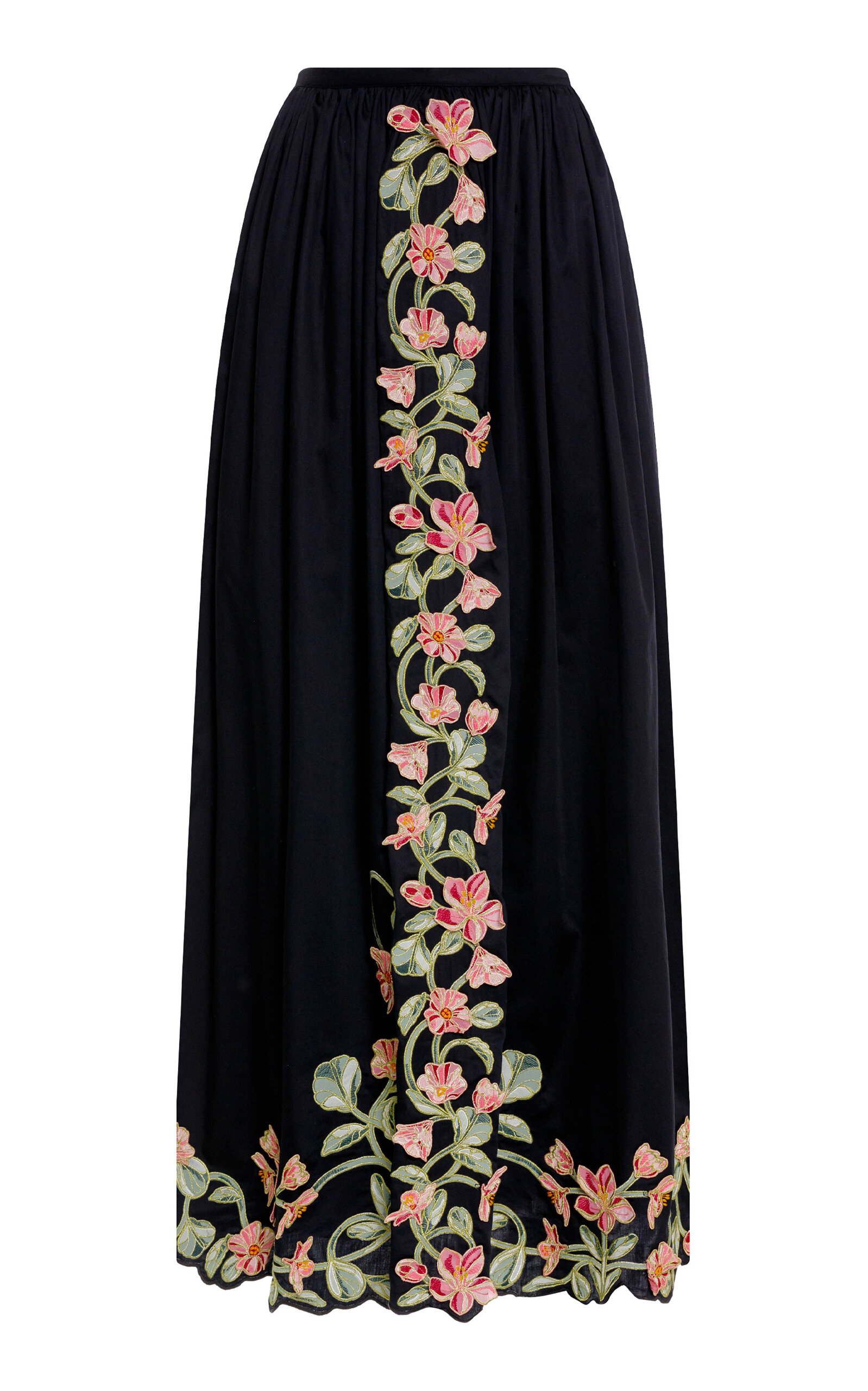 Agua by Agua Bendita Agua by Agua Bendita Eclipse Castillo Cotton Maxi Skirt