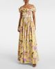 Agua by Agua Bendita Agua by Agua Bendita Espliego floral cotton poplin maxi dress - 2