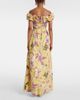 Agua by Agua Bendita Agua by Agua Bendita Espliego floral cotton poplin maxi dress - 3