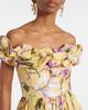 Agua by Agua Bendita Agua by Agua Bendita Espliego floral cotton poplin maxi dress - 4