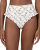Agua By Agua Bendita Agua by Agua Bendita Jengibre Briza Printed Ruffle Trim Bikini Bottom - 1
