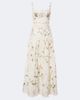 Agua by Agua Bendita Agua by Agua Bendita Lima floral embroidered linen maxi dress - 1