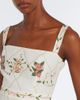 Agua by Agua Bendita Agua by Agua Bendita Lima floral embroidered linen maxi dress - 3