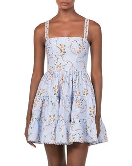 Agua By Agua Bendita Agua by Agua Bendita Lima Navegante Linen Dress