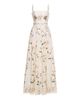 Agua By Agua Bendita Agua by Agua Bendita Lima Navegante Linen Maxi Dress - 6