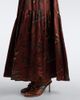 Agua by Agua Bendita Agua by Agua Bendita Lima printed satin maxi dress - 4