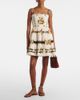 Agua by Agua Bendita Agua by Agua Bendita Lima Valle floral cotton minidress - 2