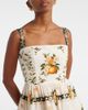 Agua by Agua Bendita Agua by Agua Bendita Lima Valle floral cotton minidress - 3