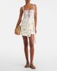 Agua by Agua Bendita Agua by Agua Bendita Limon ruffled embroidered swimsuit - 2