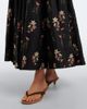 Agua by Agua Bendita Agua by Agua Bendita Nacar embroidered cotton poplin maxi skirt - 4
