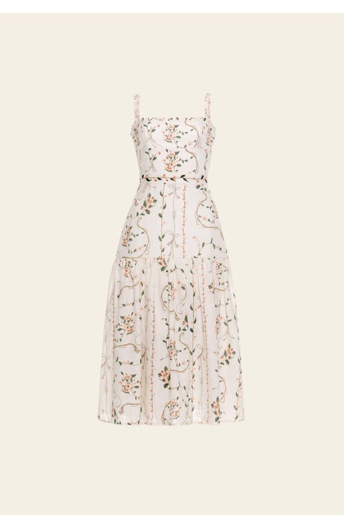 Agua by Agua Bendita Agua by Agua Bendita Nispero Navegante Midi Dress