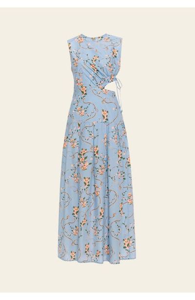 Agua by Agua Bendita Agua by Agua Bendita Otoño Navegante Midi Dress