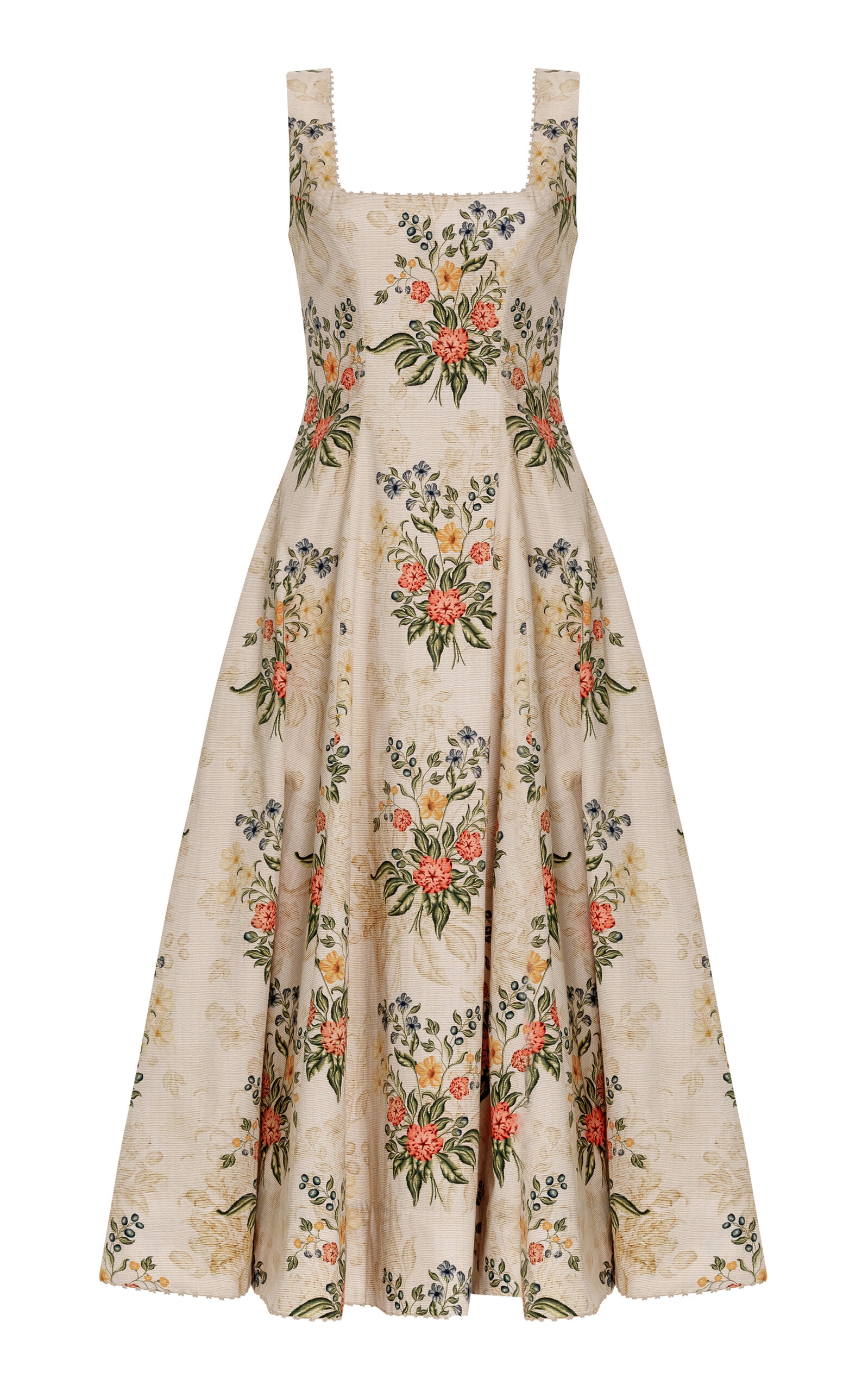 Agua by Agua Bendita Agua by Agua Bendita Pistilo Isolda Cotton Maxi Dress