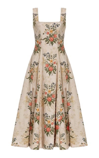 Agua by Agua Bendita Agua by Agua Bendita Pistilo Isolda Cotton Maxi Dress