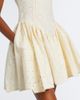 Agua by Agua Bendita Agua by Agua Bendita Pluma broderie anglaise cotton minidress - 4